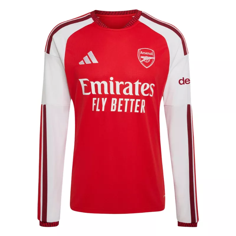 26_27 Arsenal Long Sleeve Home Jersey Front