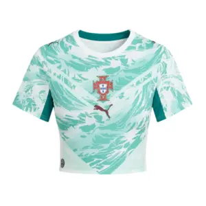 2026 Portugal Crop Top Away Jersey front