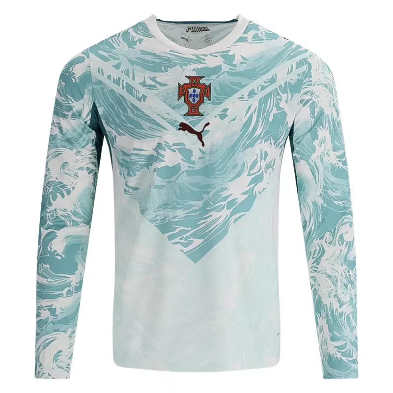 2026 Portugal Long Sleeve Away Jersey Front